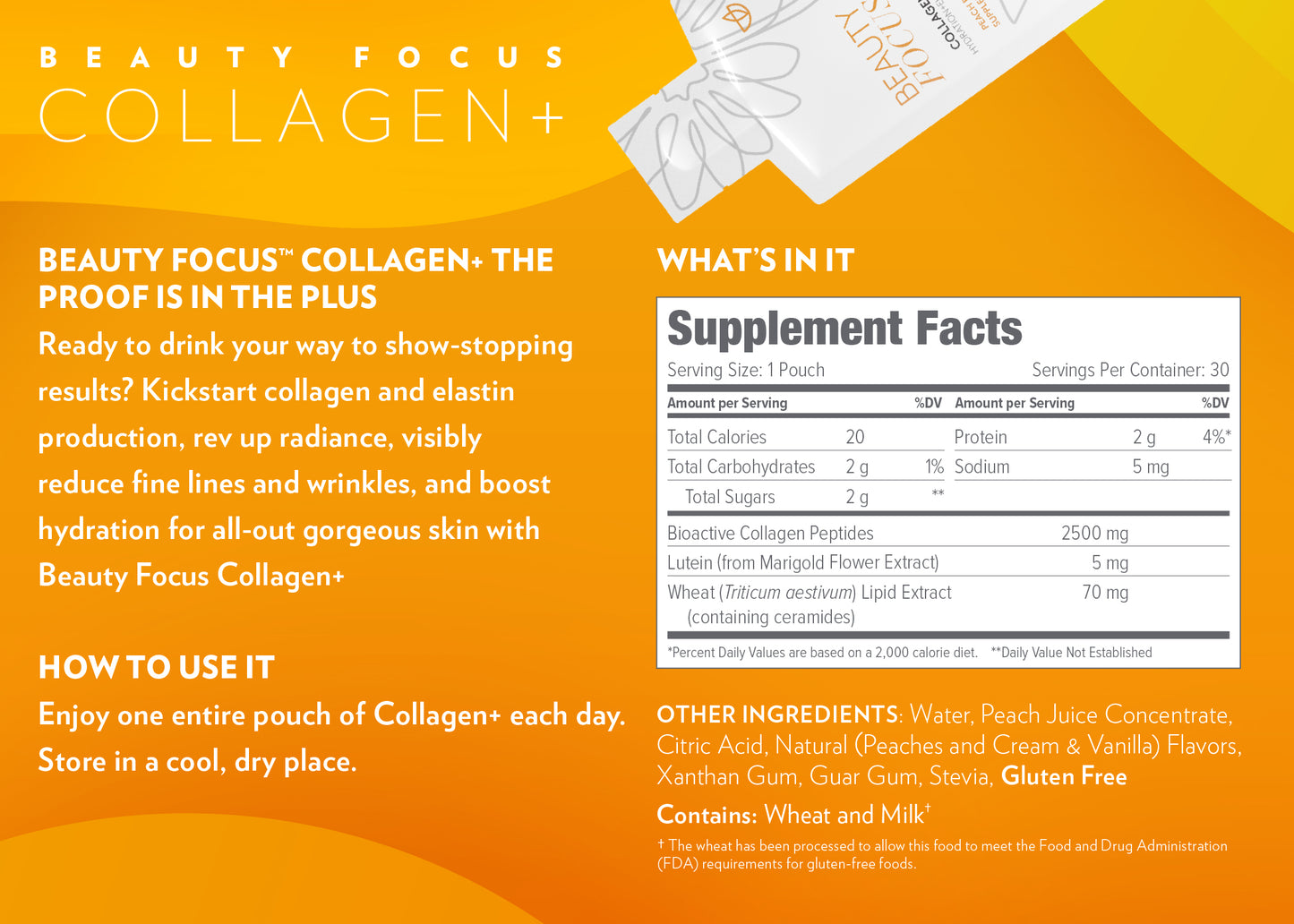 Collagen 10 count starter pack Strawberry flavor